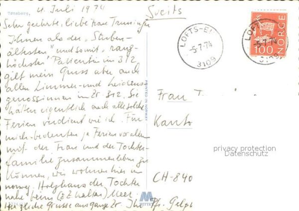 Tonsberg Ortsansicht mit Kirche – Bild 2