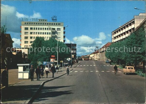 Savonlinna Olavinkatu Strassenpartie