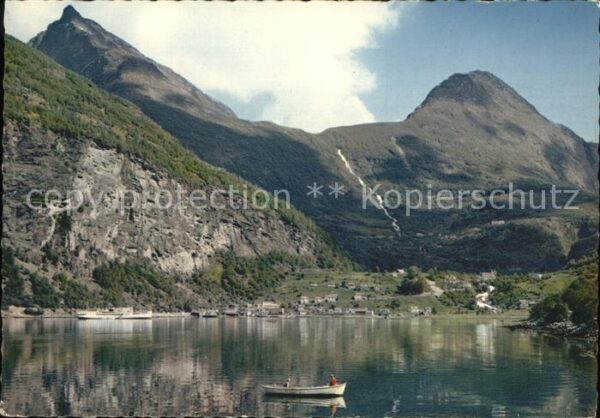 Geiranger Fjord Berge