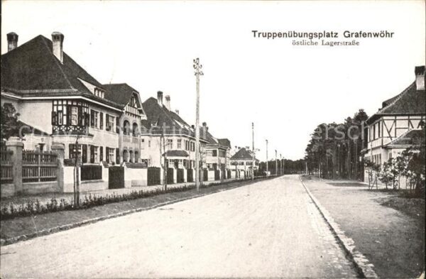 Grafenwoehr Truppenübungsplatz Lagerstrasse