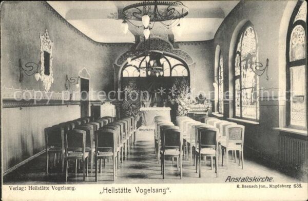 Gommern Heilstätte Vogelsang Anstaltskirche