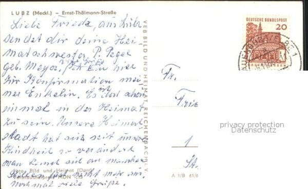 Luebz Ernst Thälmann Strasse – Bild 2