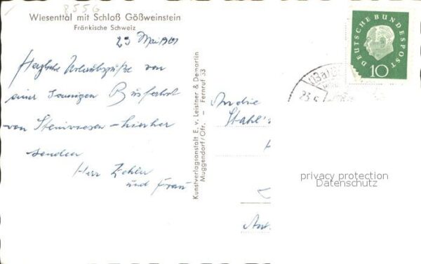 Goessweinstein Schloss Wiesenttal – Bild 2