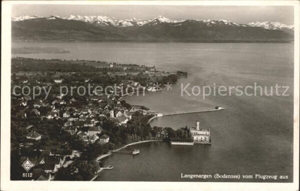 Langenargen Bodensee Flugaufnahme