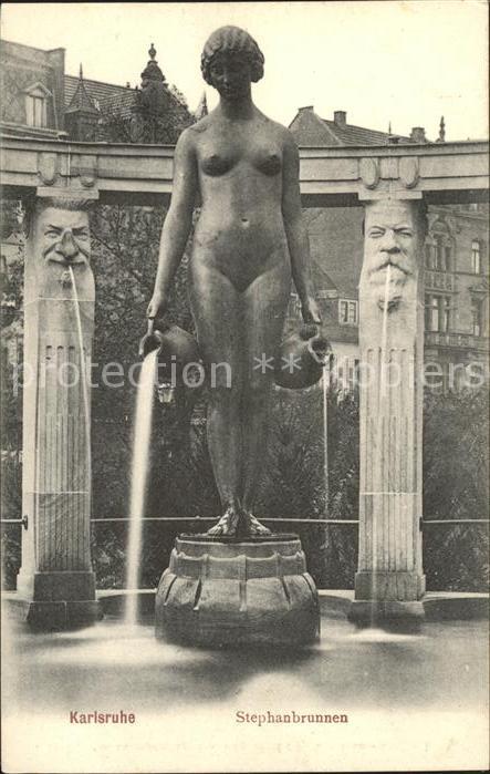 Karlsruhe Baden Stephanbrunnen
