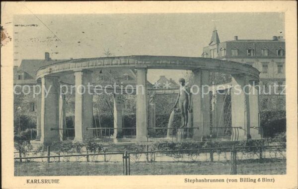 Karlsruhe Baden Stephanbrunnen