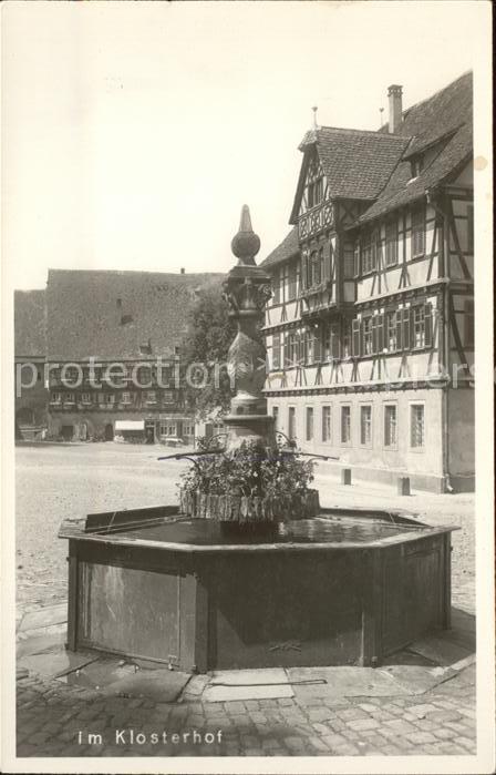 Maulbronn Klosterhof