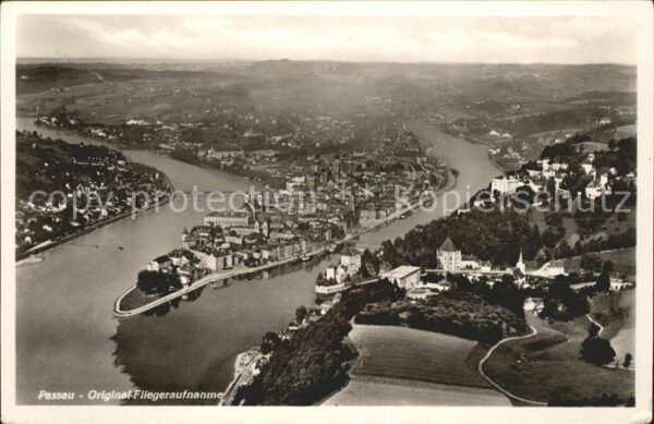 Passau Fliegeraufnahme