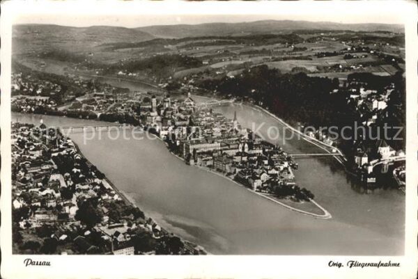 Passau Fliegeraufnahme