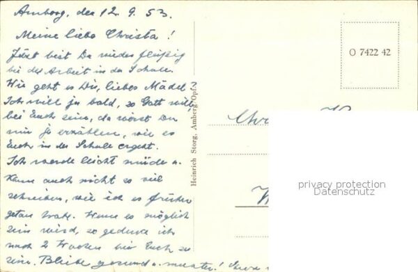 Amberg Oberpfalz Gesamtansicht Mariahilfberg – Bild 2