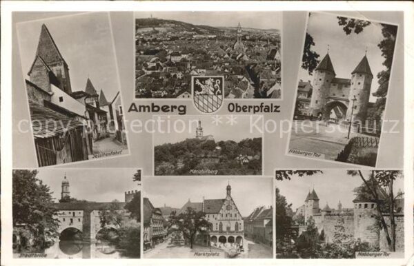 Amberg Oberpfalz Jesuitenfahrt Nabburger Tor Marktplatz