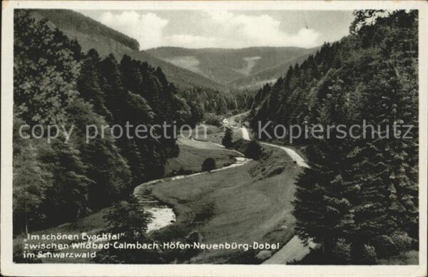 Wildbad Schwarzwald Eyachtal Wildbad Calmbach Höfen Neuenbü
