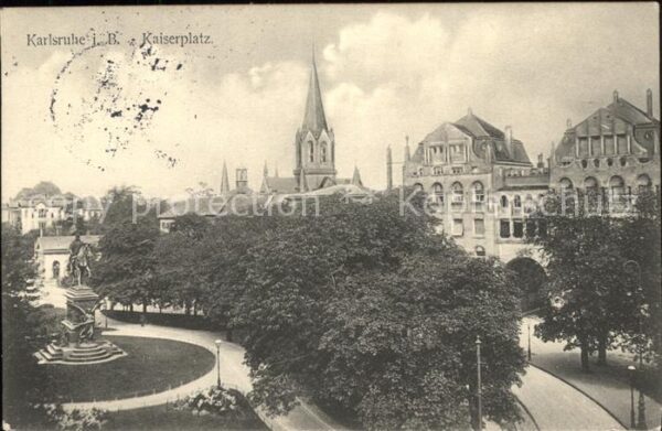 Karlsruhe Baden Kaiserplatz