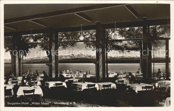 Meersburg Bodensee Seegaren-Hotel Wilder Mann