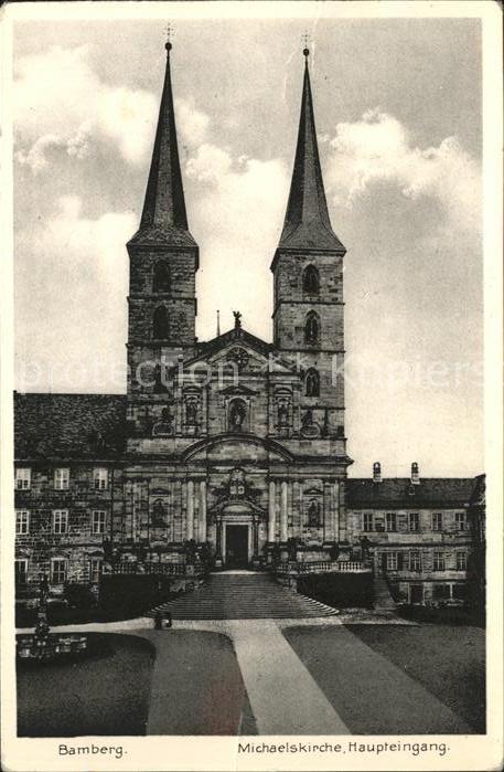 Bamberg Michaelskirche Haupteingang