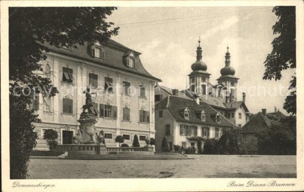 Donaueschingen Diana-Brunnen