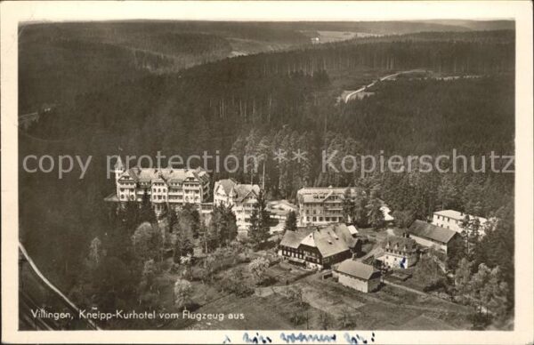 Villingen-Schwenningen Fliegeraufnahme Kneipp-Kurhotel