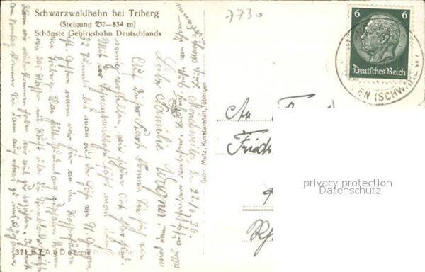 Triberg Schwarzwald Schwarzwaldbahn – Bild 2