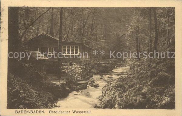 Baden-Baden Geroldsauer Wasserfall