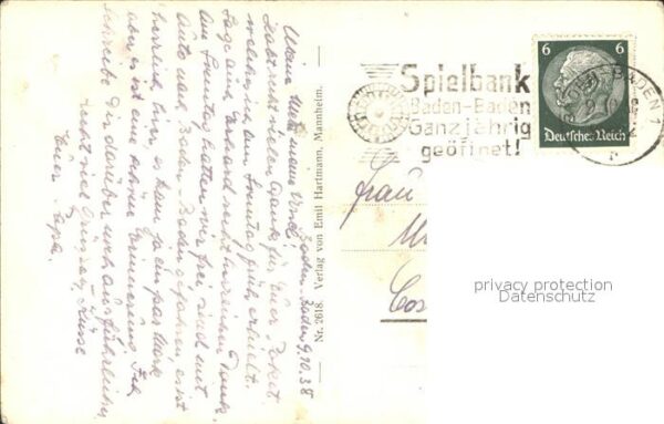 Baden-Baden Totalansicht Lichtental – Bild 2