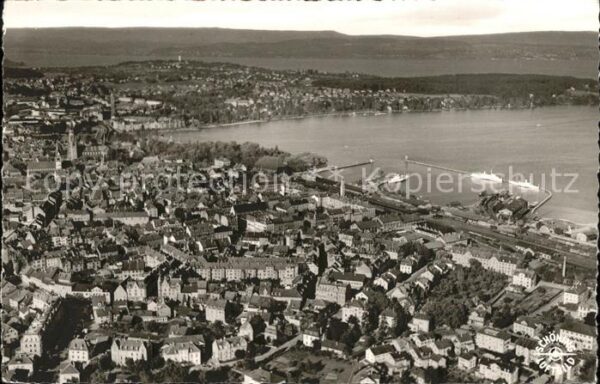 Konstanz Bodensee Fliegeraufnahme