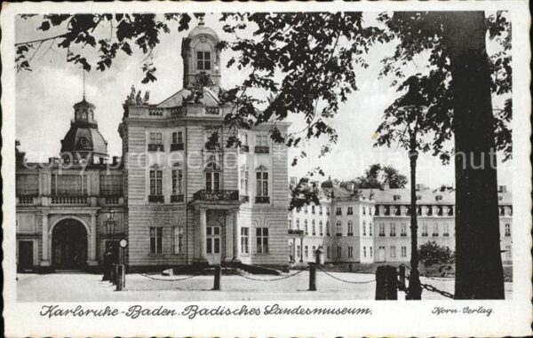 Karlsruhe Baden Badisches Landesmuseum Schlossgarten