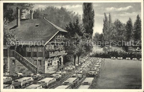 Karlsruhe Baden Schwarzwaldhaus Stadtgarten