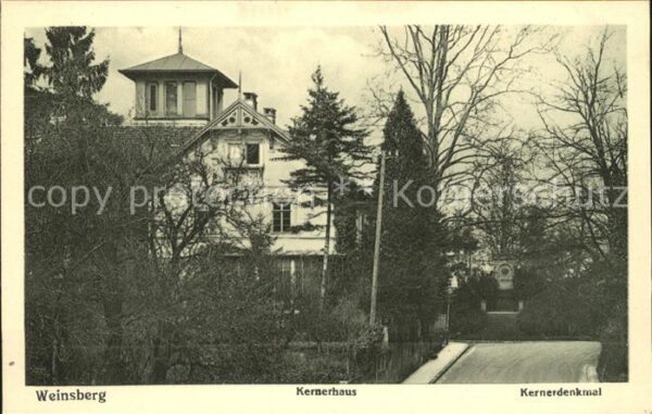 Weinsberg Kernerhaus Kernerdenkmal