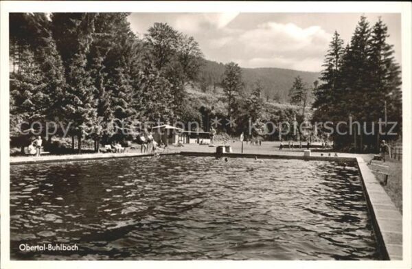 Buhlbach Obertal Gemeinde Baiersbronn Schwimmbad