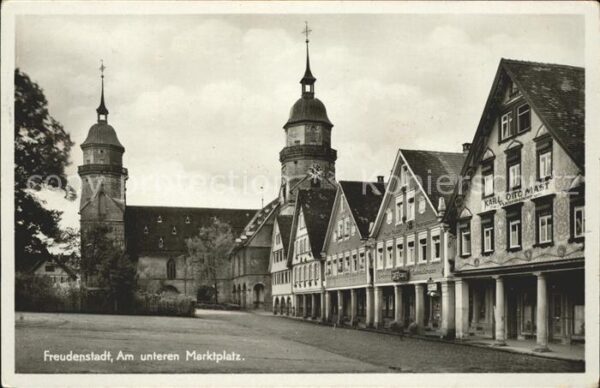 Freudenstadt Am unteren Marktplatz