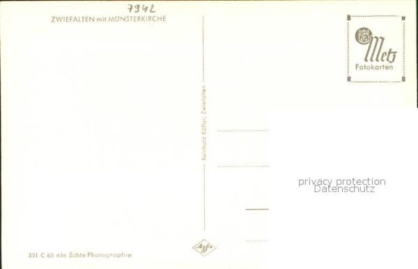 Zwiefalten Wuerttemberg Münsterkirche – Bild 2