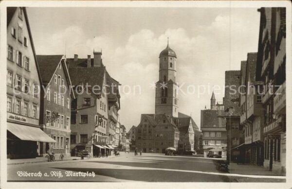 Biberach Riss Marktplatz