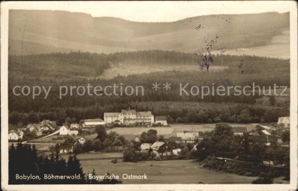 Kubitzen Koupaliste Okrouhlik Babylon Böhmerwald