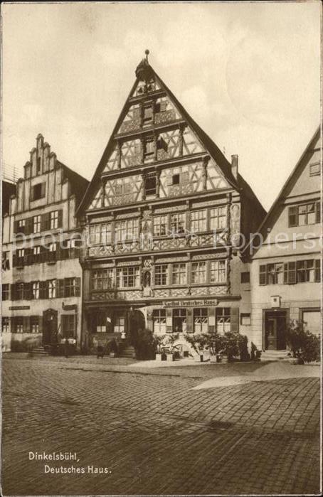 Dinkelsbuehl Deutsches Haus