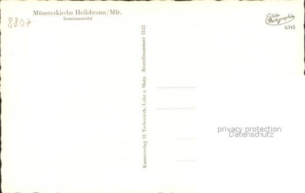 Heilsbronn Münsterkirche Innenansicht – Bild 2