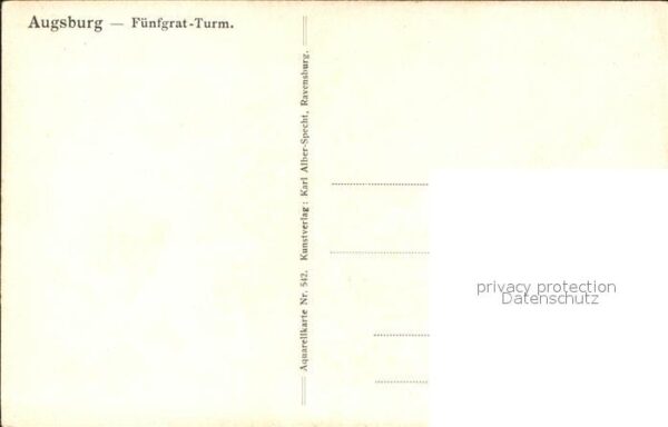 Augsburg Fünfgrat-Turm – Bild 2