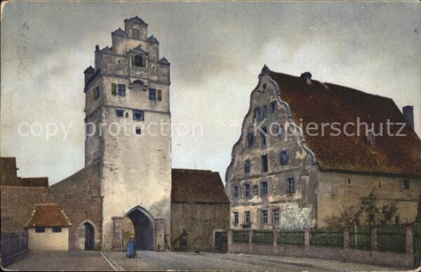Dinkelsbuehl Nördlinger Tor Stadtmühle