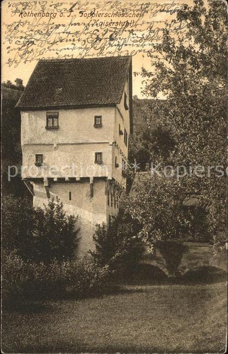 Rothenburg Tauber Topplerschlösschen