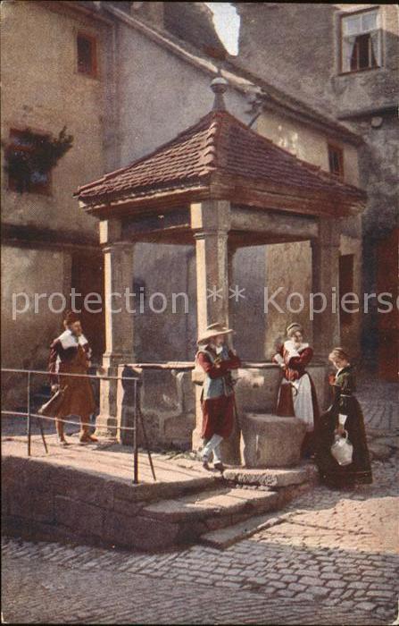 Rothenburg Tauber Am Hofbrunnen
