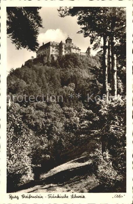 Fraenkische Schweiz Burg Greifenstein