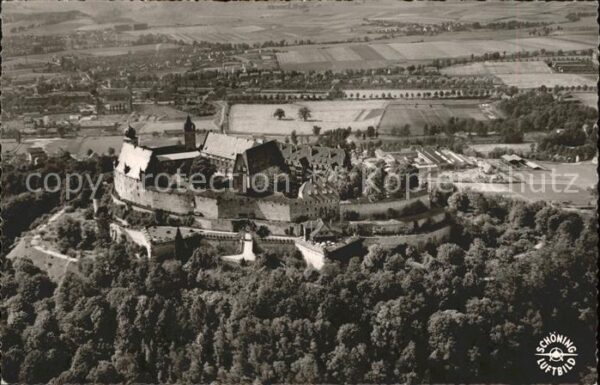 Coburg Veste Coburg Fliegeraufnahme