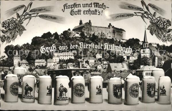 Kulmbach Bier Bierkrüge