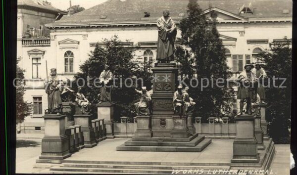 Worms Rhein Luther Denkmal