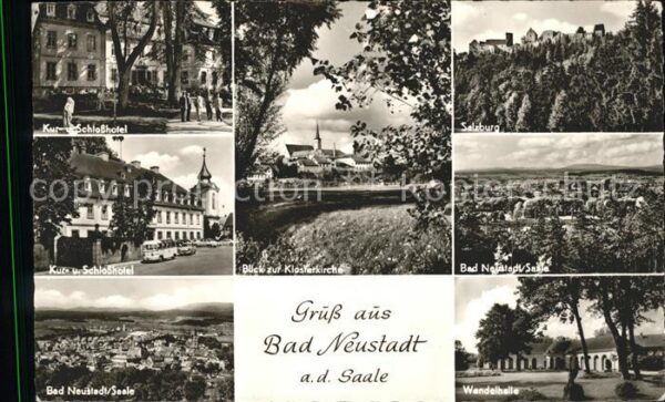 Bad Neustadt Kur Schlosshotel Klosterkirche Wandelha