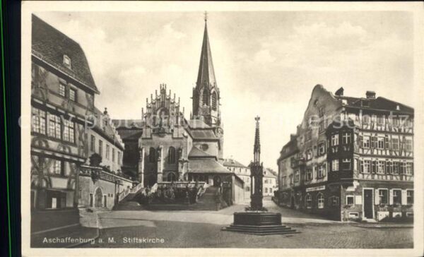 Aschaffenburg Main Stiftskirche
