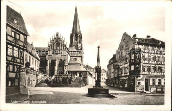Aschaffenburg Main Stiftskirche