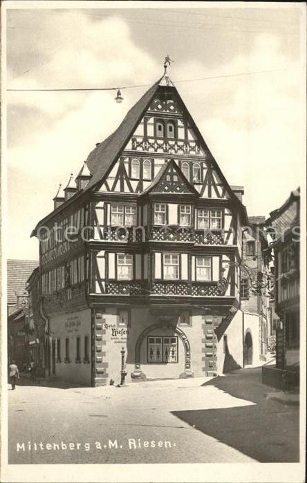 Miltenberg Main Hotel Riesen