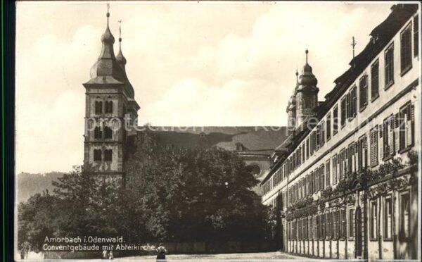 Amorbach Miltenberg Conventgebäude Abteikirche