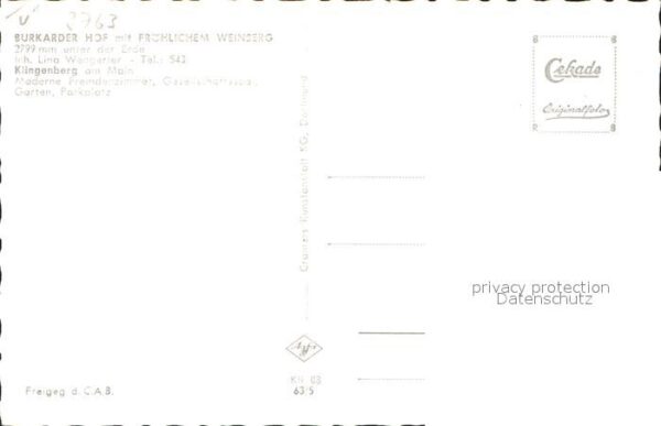 Klingenberg Main Fliegeraufnahme Burkarder Hof Fröhliche – Bild 2