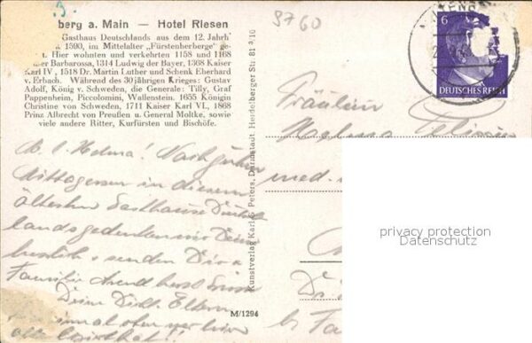 Miltenberg Main Hotel Riesen – Bild 2